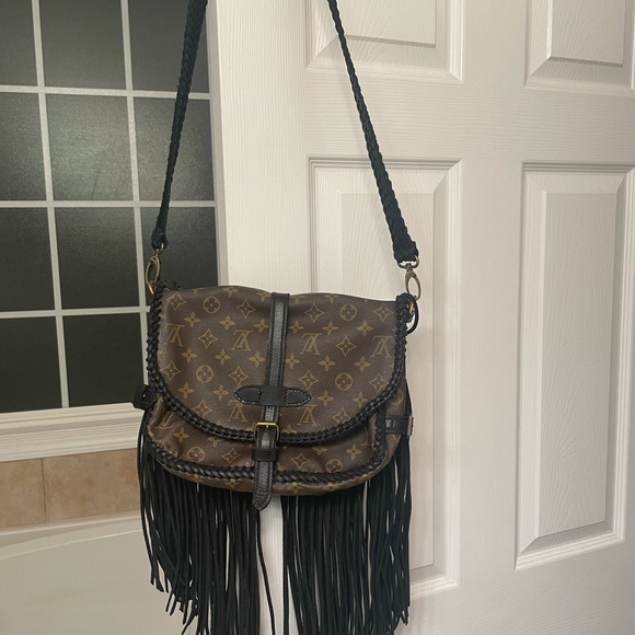 vintage boho satchel crossbody - Picture 5 of 16